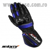 Manusi barbati racing vara Seventy model SD-R4 negru/albastru – marime: L (9)